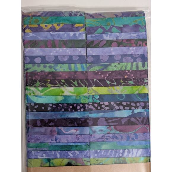 Tonga Treats Jamboree Batik Jelly Roll by Timeless Trends - Picture 2 of 5